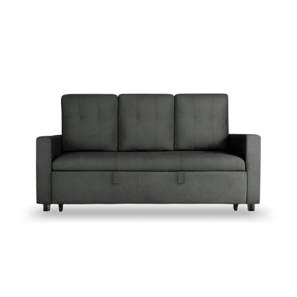 Grey Sofa Cum Bed | 3 Seater |Elitrus