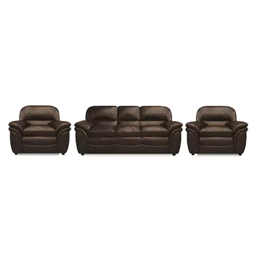 Combo 1 -Â Exotica Brown 3 Seater + 1 Seater + 1 Seater by Elitrus