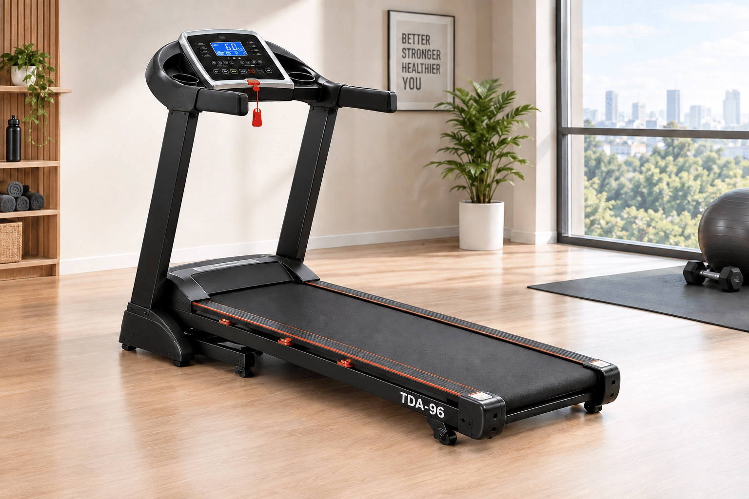Auto Inclination Treadmill 4HP